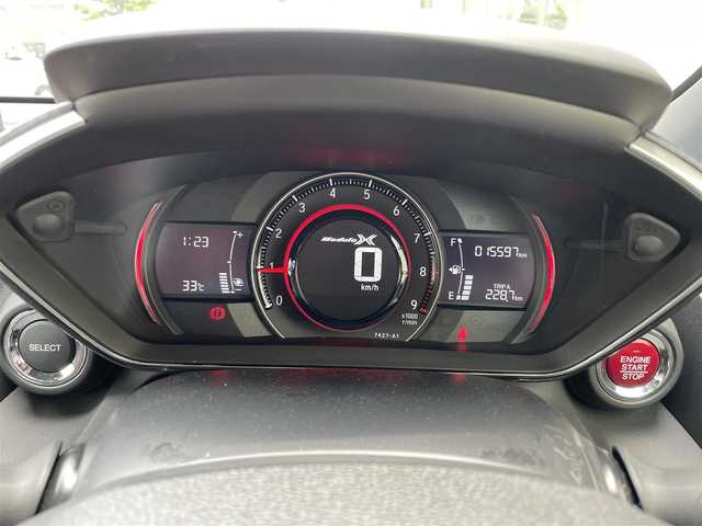 ホンダ Ｓ６６０ モデューロX バージョンZ 大分県 2021(令3)年 1.6万km ソニックグレーパール ワンオーナー/Spoonマフラー/赤黒ハーフレザーシート/純正オンダッシュナビ VXU-192SSi/【ワンセグ/BTオーディオ/USB】/バックカメラ/純正アルミホイール (F:15インチ R:16インチ)/シティブレーキアクティブシステム/クルーズコントロール/純正5段階減衰力調整機構付サスペンション/アクティブスポイラー/ボルドーレッドロールトップ/ブラックエンブレム/カーボン調インテリアパネル/ドアライニングパネル/シートセンターバッグ/前後2カメラREC機能付デジタルインナーミラー/イルミネーション付スカッフプレート/ETC/LEDヘッドライト/LEDフォグランプ/オートライト/赤レザー&アルカンターラコンビステアリング/ステアリングスイッチ/チルトステアリング/シートヒーター/ウインカーミラー/横滑り防止装置/フロアマット/電動調整ミラー/サイド&Wエアバッグ/電子制御制動力配分システム付ABS/スマートキー×2/保証書/車両取説/ナビ取説