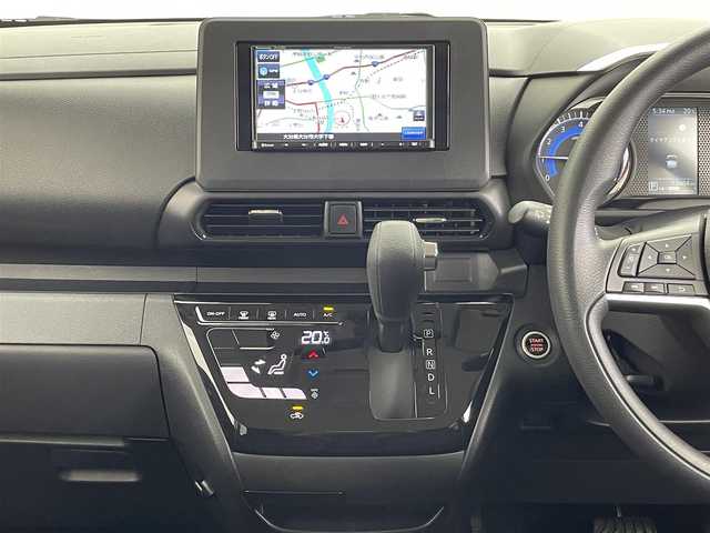 日産 ルークス ハイウェイスター X 大分県 2023(令5)年 1.4万km パールⅡ エマージェンシーブレーキ/車線逸脱警報/アラウンドビューモニター/社外ナビ　型式：CN-E330D/【ワンセグTV、CD、BT対応】/リアサーキュレーター/左側パワースライドドア/プッシュスタート/フロアマット/ETC/アイドリングストップ/横滑り防止装置/電動格納ミラー/オートライト/LEDヘッドライト/フォグランプ/純正14インチアルミホイール
