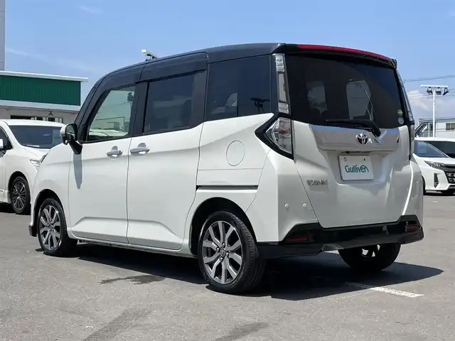 トヨタ タンク カスタムG－T 東京都 2019(令1)年 8.3万km ブラックマイカメタリック/パールホワイト2トーン カロッツェリアナビ/バックモニター/衝突回避支援/車線逸脱警報機能/クリアランスソナー/クルーズコントロール/両側電動ドア/シートヒーター/アイドリングストップ/ETC/ドライブレコーダー