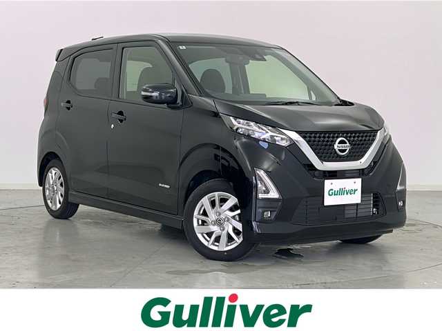 日産 デイズ ハイウェイスターX 宮城県 2022(令4)年 1.2万km ブラック ワンオーナー/エマージェンシーブレーキ/車線逸脱警報/オートハイビーム/ソナー/純正7インチSDナビ/・BT.USB.CD.DVD.SD/バックカメラ/フルセグTV/純正ドライブレコーダー（FR）/LEDヘッドライト/LEDフォグライト/ステアリングスイッチ/プッシュスタート/スマートキー×2/アイドリングストップ/純正フロアマット/純正14インチAW/防眩ミラー/横滑り防止