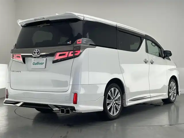 トヨタ ヴェルファイア ゴールデンアイズⅡ 愛知県 2021(令3)年 3.5万km ホワイトパールクリスタルシャイン 純１０．５型ＤＡナビ　フルセグＴＶ　ＤＶＤ再生　バックカメラ　モデリスタフルエアロ　純１２．１型後席モニター　パワーバックドア　ＥＴＣ２．０　前後ドラレコ　黒ハーフレザー　デジタルインナーミラー　禁煙