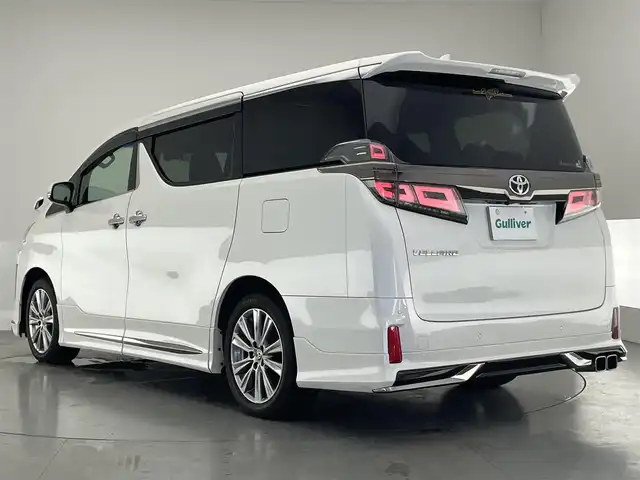 トヨタ ヴェルファイア ゴールデンアイズⅡ 愛知県 2021(令3)年 3.5万km ホワイトパールクリスタルシャイン 純１０．５型ＤＡナビ　フルセグＴＶ　ＤＶＤ再生　バックカメラ　モデリスタフルエアロ　純１２．１型後席モニター　パワーバックドア　ＥＴＣ２．０　前後ドラレコ　黒ハーフレザー　デジタルインナーミラー　禁煙