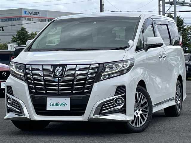 トヨタ アルファード SA Cパッケージ 道央・札幌 2016(平28)年 3.1万km ホワイトパールクリスタルシャイン ４WD/ワンオーナー/寒冷地仕様/JBLプレミアムサウンドシステム/純正メーカーナビ/CD/DVD/BD/BT/フルセグ/純正フリップダウンモニター/トヨタセーフティセンス/プリクラッシュセーフティ/横滑り防止装置/レーダークルーズコントロール/パーキングアシスト/クリアランスソナー/バックカメラ/ビルトインETC/ワイパーデアイサー/両側パワースライドドア/パワーバックドア/前席/２列目パワーシート/D席メモリーシート/前席シートヒーター/N席/２列目オットマン/レザーシート/革巻きウッドコンビステアリング/ステアリングリモコン/ハンドルヒーター/AC100V/置くだけ充電/電動パーキング/ブレーキホールド/自動防眩ミラー/MTモード付AT/プッシュスタート/スマートキー/LEDヘッドライト/オートライト/オートハイビーム/フォグランプ/電動格納ミラー/ウィンカーミラー/純正フロアマット/ドアバイザー/スペアキー