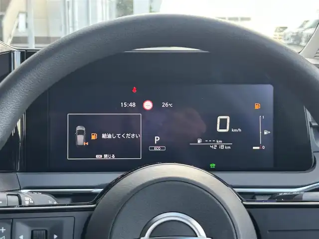 日産 ノート X 福島県 2025(令7)年 0.5万km グレー ９インチ純正ナビ/ドラレコ/フルセグTV/追従クルコン/アラウンドビューモニター/全方位車外カメラ/純正16AW/プッシュスタート/ビルトインETC2.0/LEDヘッドライト/ABS/デジタルルームミラー/LEDオートハイビーム
