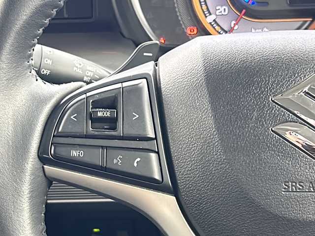 スズキ スペーシア ギア HYBRID XZターボ 岐阜県 2019(平31)年 3.6万km ピュアホワイトP 8インチSDナビ/フルセグ/BT/CD/DVD/バックカメラ/スズキセーフティサポート/・デュアルカメラブレーキサポート/・誤発進抑制機能（前方・後方）/・後退時ブレーキサポート/・車線逸脱警報機能/・車線逸脱抑制機能/・標識認識機能/・先行車発進お知らせ機能/・ハイビームアシスト/・クルーズコントロール/コーナーセンサー/前席シートヒーター/前方ドライブレコーダー/ビルトインETC/両側パワースライドドア/パドルシフト/サーキュレーター/純正フロアマット/ルーフレール/プッシュスタート/LEDヘッドライト/フォグランプ/スマートキー
