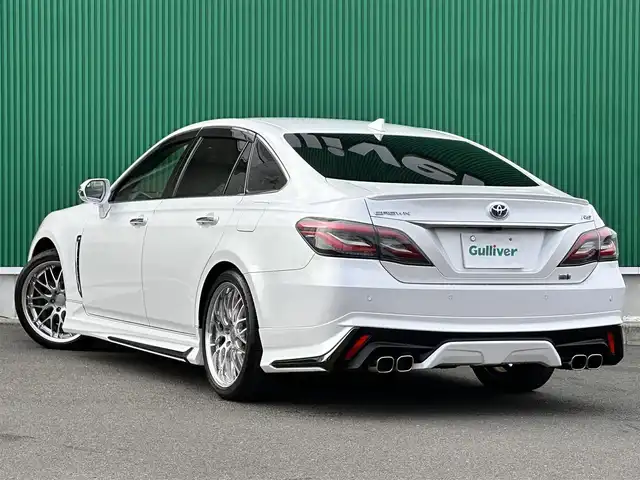 トヨタ クラウン ハイブリッド RS アドバンス 宮城県 2021(令3)年 6.3万km プレシャスホワイトパール セーフティパッケージプラス/・デジタルインナーミラー/・パーキングサポートブレーキ/リアカメラディテクション/・パノラミックビューモニター/＝＝＝/モデリスタエアロ（F/S/R）/セーフティセンス/・レーントレーシングアシスト/・レーダークルーズコントロール/・プリクラッシュセーフティ/・アダプティブハイビーム/・ロードサインアシスト/・先行車発進告知機能/・ドライバー異常時対応システム/ブラインドスポットモニター/リアクロストラフィックオートブレーキ/リアクロストラフィックアラート/カラーヘッドアップディスプレイ/純正12.3インチナビ/・CD/DVD/・Blu-ray/・Bluetooth/・AppleCarPlay/AndroidAuto/・フルセグTV/ビルトインETC/ドライブレコーダー/本革シート/パワーシート（運転席メモリー機能付）/シートヒーター/ベンチレーション/革巻きステアリング/ステアリングヒーター/パドルシフト/電動パーキングブレーキ/ブレーキホールド/3眼LEDヘッドランプ/社外19インチAW（WORK）