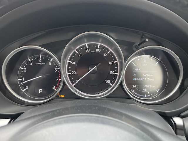 マツダ ＣＸ－８ 25S スマートエディション 茨城県 2023(令5)年 0.5万km ソウルレッドクリスタルM 純正ナビ　/-BT/TV/AM/FM/衝突軽減システム　/全方位カメラ　/フリップダウンモニター　/コーナーセンサー前後　/パワーバックドア　/ＬＥＤヘッドライト　/レーダークルーズコントロール　/メモリー付きパワーシート　/シートヒーター/ステアリングヒーター/ドライブレコーダー/ETC/電動格納ミラー