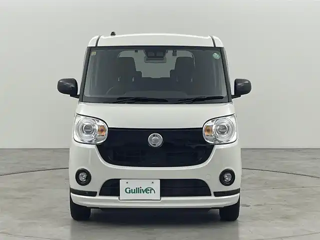 ダイハツ ムーヴ キャンバス G ブラックアクセント リミテッド SAⅢ 福岡県 2020(令2)年 2.3万km パールホワイトⅢ 純正ナビ／フルセグＴＶ　/パノラマモニター　/ＥＴＣ　/ナビ連動前方ドライブレコーダー　/コーナーセンサー　/衝突軽減ブレーキ　/アイドリングストップ　/両側電動スライドドア　/プッシュスタート　/スペアキー　/ＬＥＤヘッドライト