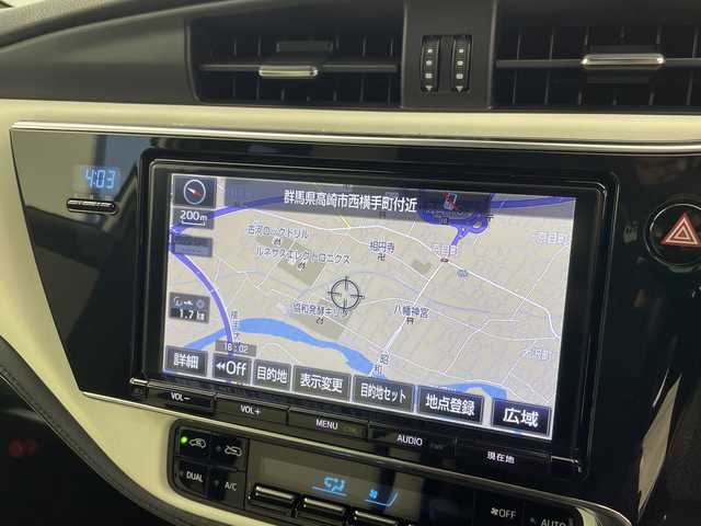 トヨタ オーリスハイブリッド Gパッケージ 群馬県 2016(平28)年 3.1万km ホワイトパールクリスタルシャイン 純正ナビ　衝突被害軽減システム　クルーズコントロール　バックカメラ　ステアリングスイッチ　電動格納ミラー　LEDヘッドライト　プッシュスタート　スマートキー　フォグライト　シートヒーター　禁煙車