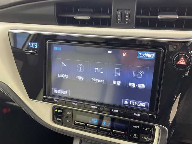 トヨタ オーリスハイブリッド Gパッケージ 群馬県 2016(平28)年 3.1万km ホワイトパールクリスタルシャイン 純正ナビ　衝突被害軽減システム　クルーズコントロール　バックカメラ　ステアリングスイッチ　電動格納ミラー　LEDヘッドライト　プッシュスタート　スマートキー　フォグライト　シートヒーター　禁煙車