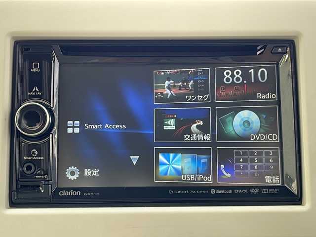 スズキ ラパン G 道北・旭川 2016(平28)年 6.8万km パールホワイト ・4WD/・社外ナビ/CD/DVD/SD/BT/ワンセグ/・スマートキー/・プッシュスタート/・衝突軽減ブレーキ/・横滑り防止/・運転席シートヒーター/・ライトレベライザー/・ミラーヒーター