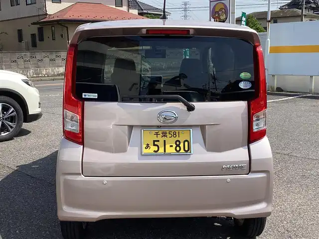 ダイハツ ムーヴ X SA 千葉県 2015(平27)年 3.3万km ライトローズマイカメタリック ワンオーナー/プッシュスタート/SDナビ　TV/DVD/CD/BT/MS/   NSZN-W65/バックカメラ/スマートキースペアキー/ETC/取扱説明書/保証書