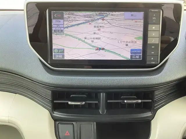 ダイハツ ムーヴ X SA 千葉県 2015(平27)年 3.3万km ライトローズマイカメタリック ワンオーナー/プッシュスタート/SDナビ　TV/DVD/CD/BT/MS/   NSZN-W65/バックカメラ/スマートキースペアキー/ETC/取扱説明書/保証書