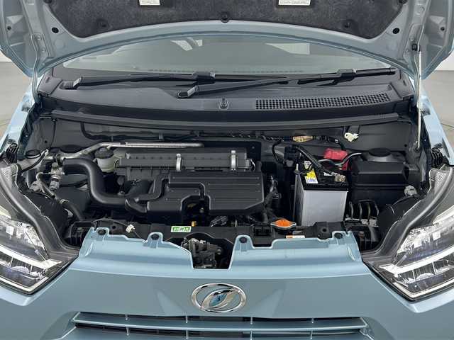 ダイハツ ミラ イース G リミテッド SAⅢ 愛知県 2018(平30)年 6.7万km スカイブルーメタリック 禁煙車/純正7インチナビ/（CD/DVD/Bluetooth/フルセグTV/SD）/バックカメラ/スマートアシストIII/・衝突軽減ブレーキ/・レーンキープアシスト/・オートマチックハイビーム/・誤発進抑制機能/クリアランスソナー/ETC/シートヒーター/ベンチシート/純正アルミホイール/スマートキー/スペアキー有/純正フロアマット/LEDヘッドライト