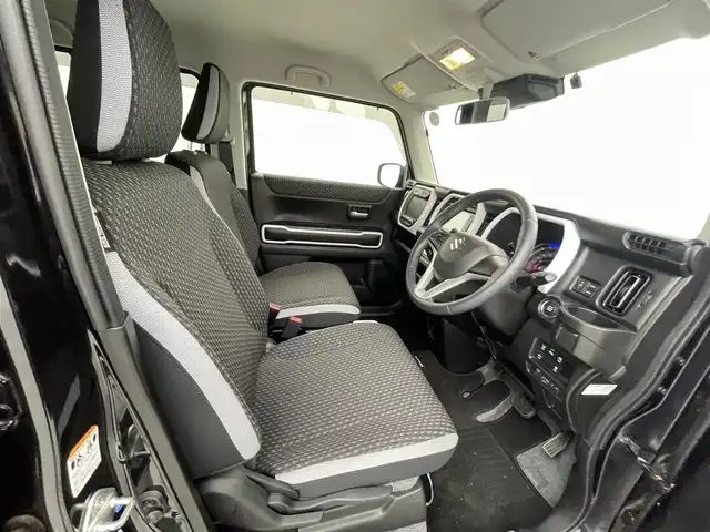 スズキ ハスラー HYBRID X 熊本県 2020(令2)年 3.9万km ブルーイッシュブラックパール3 ワンオーナー　/禁煙車　/社外ナビ（ＣＤ・ＤＶＤ・フルセグ・ＢＴ・ＳＤ・ｉｐｏｄ）/ビルトインＥＴＣ　/後ろのみコーナーセンサー　/前席シートヒーター/スズキセーフティサポート/・誤発進抑制機能/・車線逸脱警報/・ふらつき警報機能/・先行車発進お知らせ機能/・標識認識システム/・後退時ブレーキサポート/・後方誤発進抑制機能/横滑り防止/アイドリングストップ/純正フロアマット/純正１５インチAW/オートライト/LEDヘッドライト/フォグライト/スマートキー/プッシュスタート/スペアキー1本/保証書/取扱説明書