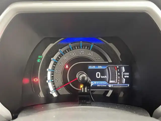 スズキ ハスラー HYBRID X 熊本県 2020(令2)年 3.9万km ブルーイッシュブラックパール3 ワンオーナー　/禁煙車　/社外ナビ（ＣＤ・ＤＶＤ・フルセグ・ＢＴ・ＳＤ・ｉｐｏｄ）/ビルトインＥＴＣ　/後ろのみコーナーセンサー　/前席シートヒーター/スズキセーフティサポート/・誤発進抑制機能/・車線逸脱警報/・ふらつき警報機能/・先行車発進お知らせ機能/・標識認識システム/・後退時ブレーキサポート/・後方誤発進抑制機能/横滑り防止/アイドリングストップ/純正フロアマット/純正１５インチAW/オートライト/LEDヘッドライト/フォグライト/スマートキー/プッシュスタート/スペアキー1本/保証書/取扱説明書