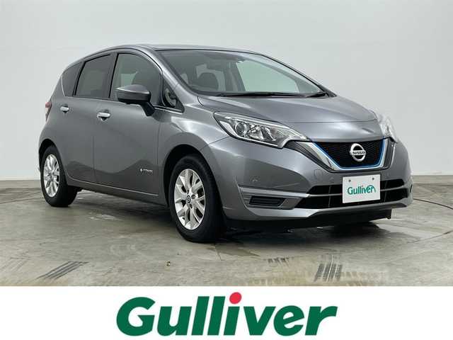 日産 ノート e－パワー X Vセレクション 岡山県 2020(令2)年 5.5万km ダークメタルグレー 社外メモリナビ/BT(AVIC-RZ003)/アラウンドビューモニター/エマージェンシーブレーキ/　レーンキープアシスト/　踏み間違い防止機能/前後コーナーセンサー/デジタルインナーミラー/オートライト/LEDヘッドライト/ISOFIX/インテリジェントキー/プッシュスタート/オートエアコン/チルトステアリング/シートリフター/ウインカーミラー/社外フロアマット/純正15インチAW