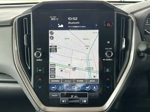 スバル クロストレック ツーリング 道東・釧路十勝 2023(令5)年 0.8万km クリスタルブラックシリカ ４ＷＤ/プッシュスタート/革巻きステアリング/MTモード付/寒冷地仕様/純正ナビ/(BT/USB/iPad/iPhone)/クルーズコントロール/(追従機能あり)/ステアリングスイッチ/ステアリングヒーター/バックカメラ/フルセグTV/シートヒータ/(前席)/エアシーター/(前席)/社外ETC/USB/タイプ入力端子/スマートキー/スペアキー/オートライト/フロントフォグランプ/純正17インチAW/保証書/取扱説明書