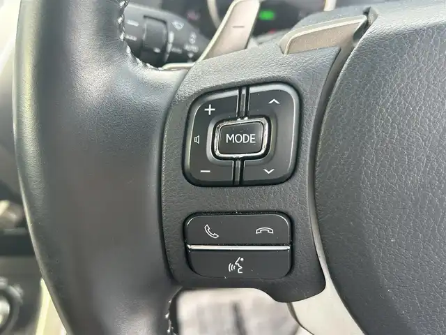 レクサス ＮＸ 300h バージョンL 岡山県 2019(令1)年 9.3万km グラファイトブラックガラスフレーク 登録時走行距離93041km/純正12.3インチナビ/フルセグTV(AM.FM.CD.DVD.TV.BT)/パノラミックビューモニター/ヘッドアップディスプレイ/ドライブレコーダー/シートヒーター/エアシート/ステアリングヒーター/クリアランスソナー/衝突軽減ブレーキ/レーダークルーズコントロール/レーンディパーチャーアラート/オートライト/オートマチックハイビーム/アイドリングストップ/パワーバックドア/18インチ純正AW/純正フロアマット/本革シート/全席パワーシート/３眼ＬＥＤライト