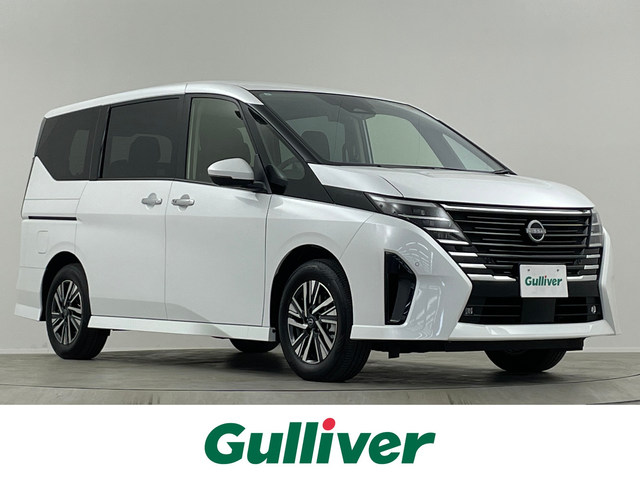 日産 セレナ e－パワー ハイウェイスター V 埼玉県 2025(令7)年 0.1千km プリズムホワイト 登録済未使用車　純正１２．３型型ナビ　全方位カメラ　ＥＴＣ２．０　プロパイロット　BSM　デジタルインナーミラー　レーダークルーズコントロール　レーンキープアシスト　コーナーセンサー　衝突被害軽減