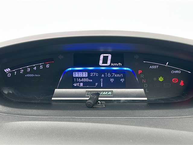 ホンダ フリード スパイク ハイブリット ジャストセレクション 三重県 2013(平25)年 11.7万km ポリッシュドメタルメタリック 純正ナビ　/バックカメラ /ETC /両側スライドドア/純正フロアマット /ウィンカーミラー /電動格納ミラー/禁煙車
