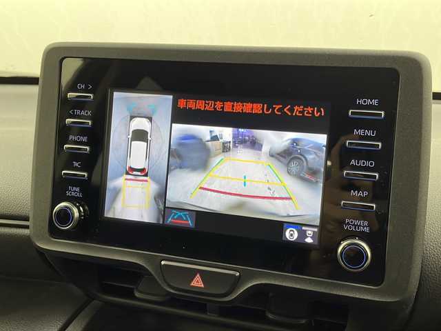 トヨタ ヤリスクロス ハイブリッド X 宮城県 2021(令3)年 5.6万km ベージュ トヨタセーフティーセンス/・プリクラッシュセーフティ/・レーントレーシングアシスト/・レーダークルーズコントロール/・クリアランスソナー（前後）/・オートハイビーム/純正DA/（地図機能あり）/・BT.USB.CD/DVD/全周囲カメラ/LEDヘッドライト/スタアリングスイッチ/プッシュスタート/スマートキー/横滑り防止/アイドリングストップ/ビルトインETC/電子パーキングブレーキ/純正フロアマット/純正ドアバイザー