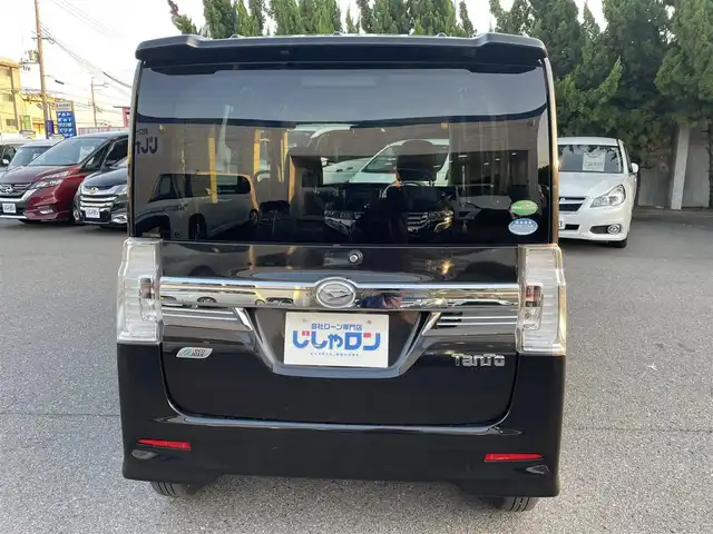 ダイハツ タント カスタム X SA 和歌山県 2014(平26)年 9.5万km ブラックマイカメタリック (株)IDOMが運営する【じしゃロン和歌山店】の自社ローン専用車両になります。こちらは現金またはオートローンご利用時の価格です。自社ローンご希望の方は別途その旨お申付け下さい/衝突軽減ブレーキ/純正メモリナビ(NSZN-W62)/　・CD/DVD/Bluetooth/片側パワースライドドア/LEDヘッドライト/フォグライト/純正14incAW/プッシュスタート/スマートキー/アイドリングストップ/後席サンシェード/W＋サイドエアバック