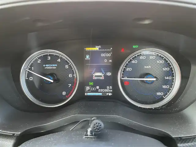 スバル フォレスター ハイブリッド アドバンス 滋賀県 2019(平31)年 2.2万km セピアブロンズM 純正8インチナビ/(AM/FM/CD/DVD/iPod/USB/BT/SD/フルセグTV)/ハーフレザーシート/パワーバックドア/アイサイトver.3/・衝突軽減ブレーキ/・レーントレーシングアシスト/・レーダークルーズコントロール/コーナーセンサー/電動サイドブレーキ/シートヒーター/パワーシート/サイドビュー＆バックカメラ/ドライブレコーダー/ビルトインETC/ステアリングヒーター/革巻きステアリング/ステアリングスイッチ/パドルシフト/電動サイドブレーキ/横滑り防止装置/プッシュスタート/純正フロアマット/電格ウインカーミラー