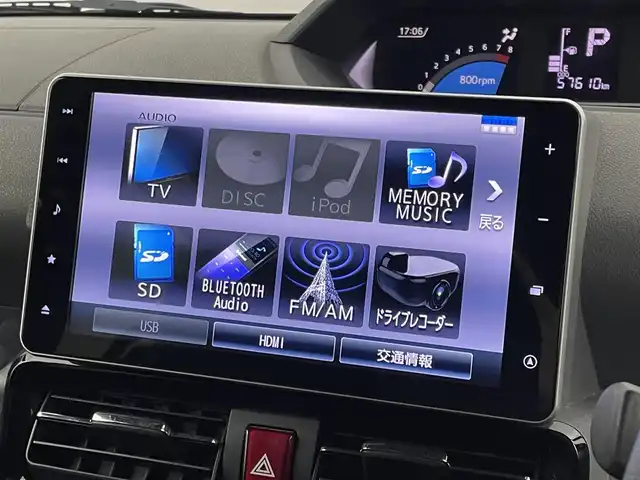 ダイハツ タント カスタム RS 埼玉県 2019(令1)年 5.8万km パールブラック 純正９型ＳＤナビ/(CD/DVD/Ｂｌｕｅｔｏｏｔｈ/音楽録音/フルセグ)/パノラマモニター/アダプティブクルーズコントロール/両側パワースライドドア/ドライブレコーダー/衝突被害軽減ブレーキ/ハーフレザーシート/シートヒーター/ビルトインＥＴＣ/オートＬＥＤライト/純正１５インチアルミホイール