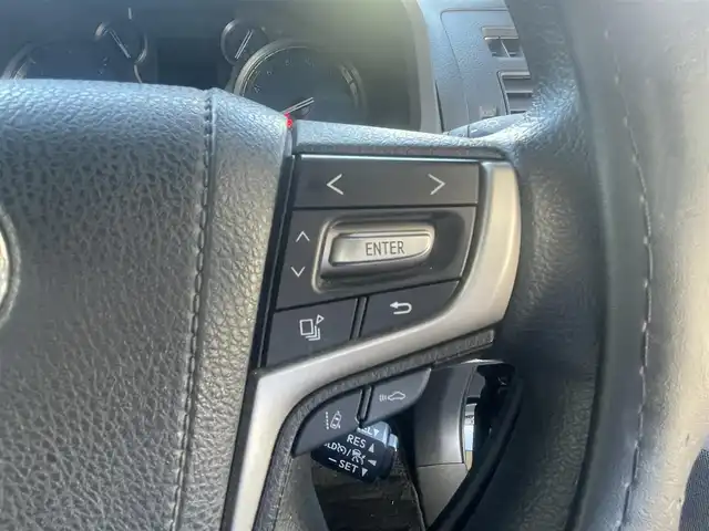 トヨタ ランドクルーザー プラド TX 愛知県 2018(平30)年 6.1万km ブラック ワンオーナー/純SDナビテレビ/バックカメラ/フルセグテレビ/サンルーフ/トヨタセーフティセンス/ルーフレール/純17インチAWオフロードタイヤ/ビルドインETC/スマートキー/保証書　取説/スペアキー