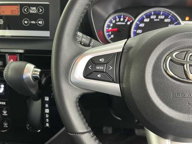 トヨタ タンク カスタムG 宮城県 2018(平30)年 5.6万km ブラックマイカメタリック 禁煙車/クルーズコントロール/純正ドライブレコーダー（F）/両側パワースライドドア/メディアプレイヤー/（AM.FM.AUX.CD）/革巻きステアリング/ステアリングスイッチ/プッシュスタート/スマートキー/スペアキー/純正14インチアルミホイール/社外フロアマット/純正ドアバイザー/LEDヘッドライト/LEDフォグランプ/ロールサンシェード/横滑り防止機能/アイドリングストップ