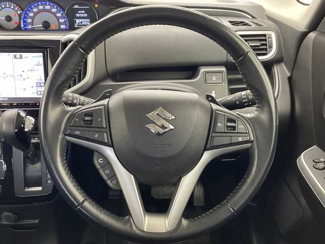 スズキ ソリオ バンディット HV MV 愛知県 2018(平30)年 3万km ラッシュイエローメタリック/ブラック2トーンルーフ スズキセーフティサポート/純正8型ナビ/片側パワースライド/全方位カメラ/レーダークルーズコントロール/バックカメラ/コーナーセンサー/純正アルミホイール/LEDヘッドライト/オートマチックハイビーム/ETC/衝突軽減システム/フルセグ/CD DVD/Bluetooth/ステアリングスイッチ/スマートキー/プッシュスタート