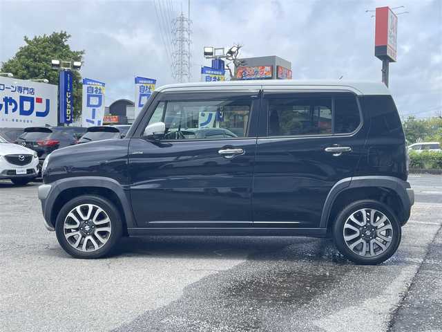 スズキ ハスラー Jスタイル Ⅱ 静岡県 2017(平29)年 9.6万km ブルーイッシュブラックパール (株)IDOMが運営する【じしゃロン焼津店】の自社ローン専用車両になります。こちらは現金またはオートローンご利用時の価格です。自社ローンご希望の方は別途その旨お申付け下さい/【じしゃロン個店占有の為　落札禁止】/純正メモリナビ/FM/AM/CD/DVD/フルセグ/Bluetooth/デュアルカメラブレーキサポート/アラウンドビューモニター/ETC/合皮シート/前席シートヒーター/HIDヘッドライト/オートライト/フォグライト/プッシュスタート/スマートキー/スペアキー１本/取説/保証書/記録簿R6年度