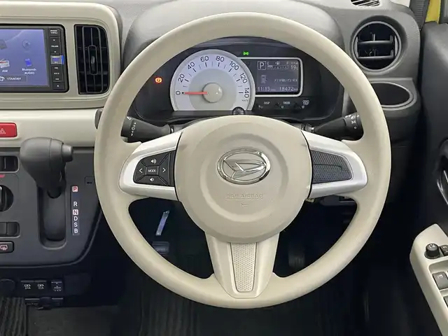 ダイハツ ミラ トコット X SA Ⅲ 愛知県 2019(令1)年 1.9万km レモンスカッシュクリスタルM 純正ナビ　フルセグＴＶ　Ｂｌｕｅｔｏｏｔｈ　ＵＳＢ　バックカメラ　ドラレコ　プッシュスタート　スマアシIII　衝突軽減　車線逸脱　ＬＥＤオートライト　コーナーセンサー　オートハイビーム　誤発進抑制　禁煙車