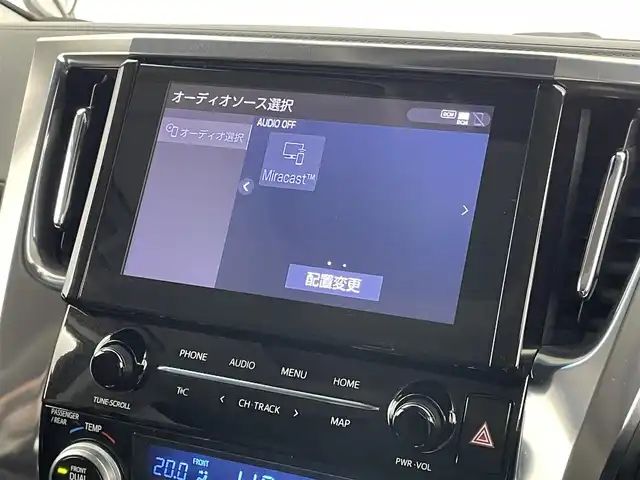 トヨタ アルファード S Cパッケージ 埼玉県 2021(令3)年 3.3万km ホワイトパールクリスタルシャイン 社外エアロ　サンルーフ　純正９インチナビ　バックカメラ　ＢＳＭ　ビルトインＥＴＣ２．０　デジタルインナーミラー　シートヒーター　ベンチレーション　メモリシート　レーダークルーズ　　三眼ＬＥＤ　地デジTV