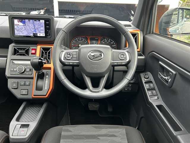 ダイハツ タフト G ターボ 静岡県 2020(令2)年 1.4万km レイクブルーメタリック 純正ECLIPSE　SDナビ（FM/AM/CD/BT/フルセグTV）/ドライブレコーダー/アラウンドビューモニター/クルーズコントロール（追従走行有り）/パーキングアシスト/シートヒーター（D/N席）/ムーンルーフ/USB接続/ルーフレール/アイドリングストップ