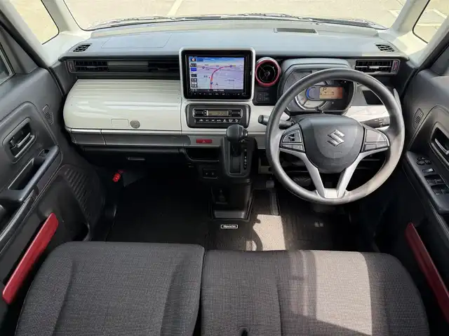スズキ スペーシア HYBRID X 青森県 2018(平30)年 10.5万km ブルーイッシュブラックパール3 4WD/純正SDナビ/フルセグTV/CD/DVD/USB/BT/全方位モニター/ヘッドアップディスプレイ/両側ワンアクションパワースライドドア/デュアルセンサーブレーキサポート/アップグレードパッケージ/純正14インチアルミホイール/LEDヘッドライト/スリムサーキュレーター/レーンキープアシスト/後方コーナーセンサー/前席シートヒーター
