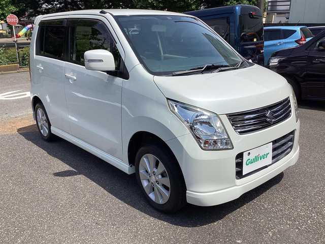 スズキ ワゴンＲ FX－LTD 神奈川県 2012(平24)年 2.8万km パールホワイト ワンオーナー/ウインカーミラー/シートリフター/イモビライザー