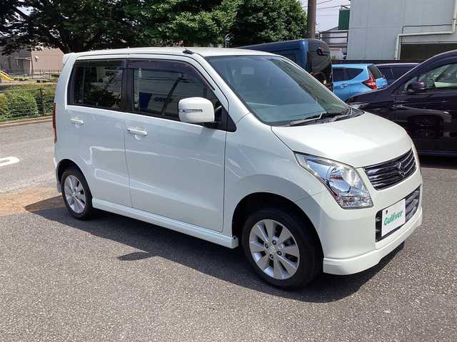 スズキ ワゴンＲ FX－LTD 神奈川県 2012(平24)年 2.8万km パールホワイト ワンオーナー/ウインカーミラー/シートリフター/イモビライザー