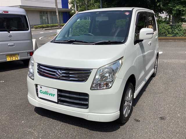スズキ ワゴンＲ FX－LTD 神奈川県 2012(平24)年 2.8万km パールホワイト ワンオーナー/ウインカーミラー/シートリフター/イモビライザー