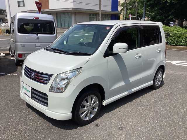 スズキ ワゴンＲ FX－LTD 神奈川県 2012(平24)年 2.8万km パールホワイト ワンオーナー/ウインカーミラー/シートリフター/イモビライザー