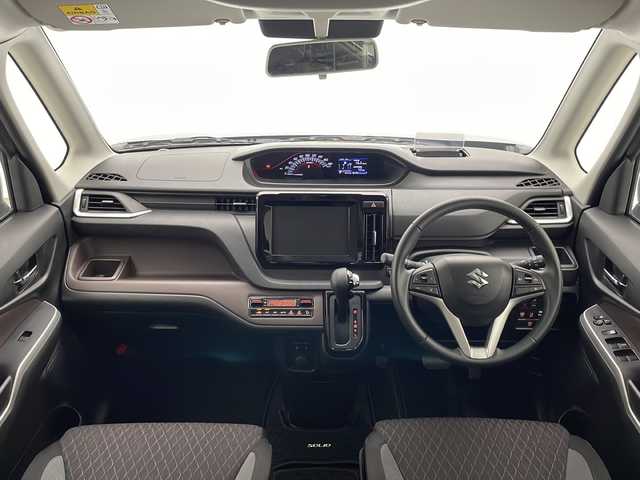 スズキ ソリオ バンディット HV MV 宮崎県 2022(令4)年 1万km プレミアムシルバーメタリック 禁煙車/衝突被害軽減ブレーキ/純正LEDオートライト/純正LEDフォグ/純正15インチアルミ/純正エアロ/純正ルーフエンドスポイラー/純正セキュリティアラーム/純正フロアマット/左側電動スライドドア/アダプティブクルーズコントロール/レーンディパーチャーアラート/クリアランスソナー/ヘッドアップディスプレイ/前席シートヒーター/オートエアコン/本革巻ハンドル/ウインカードアミラー/スマートキー/プッシュエンジンスタート/新車時保証書/取扱い説明書