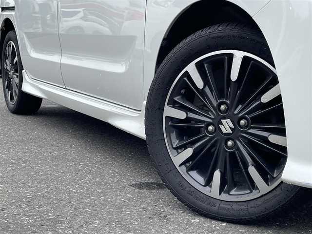 スズキ スペーシア カスタム HYBRID XS 青森県 2019(平31)年 8.6万km ピュアホワイトパール/ブラック2トーン ４WD/社外ナビ/TV/CD/DVD/BTBCASなし/ドライブレコーダー/ETC/前席シートヒーター/両側パワースライドドア/ドアバイザー/スマートキー/コーナーセンサー/デュアルセンサーブレーキサポート/キープレーン/アイドリングオフ