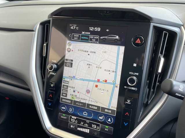 スバル クロストレック ツーリング 愛知県 2024(令6)年 0.9万km クリスタルホワイトP アイサイト/衝突被害軽減ブレーキ/純正１２インチディスプレイオーディオナビ（あり）/全方位カメラ/レーダークルーズコントロール/シートヒーター/Bluetooth/バックカメラ/コーナーセンサー/純正アルミホイール/LEDヘッドライト/パドルシフト/ステアリングヒーター/ETC/ステアリングスイッチ/スマートキー/プッシュスタート