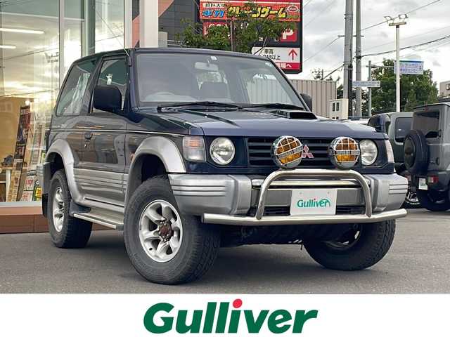 三菱 パジェロ XR－Ⅰ メタルトップ ワイド 道央・札幌 1995(平7)年 4.8万km ネアーズブルー/ハミルトンシルバー ・４WD/・CDチェンジャー/・背面タイヤ/・ハードタイヤカバー/・フォグランプ/・バンパーガード/・積込冬タイヤアルミホイールセット/・電動格納ミラー/・純正フロアマット/・取扱説明書/・スペアキー