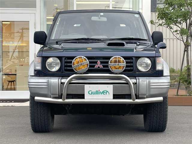 三菱 パジェロ XR－Ⅰ メタルトップ ワイド 道央・札幌 1995(平7)年 4.8万km ネアーズブルー/ハミルトンシルバー ・４WD/・CDチェンジャー/・背面タイヤ/・ハードタイヤカバー/・フォグランプ/・バンパーガード/・積込冬タイヤアルミホイールセット/・電動格納ミラー/・純正フロアマット/・取扱説明書/・スペアキー