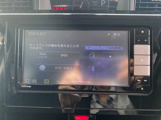 ダイハツ トール カスタムG SAⅡ 兵庫県 2018(平30)年 4.9万km ブラックマイカメタリック 純正SDナビ/(AM/FM/CD/DVD/BT)/フルセグテレビ/ETC/ドライブレコーダー/クルーズコントロール/ドアバイザー/プッシュスタート/両側パワースライドドア/LEDヘッドライト/ステアリングスイッチ/衝突軽減