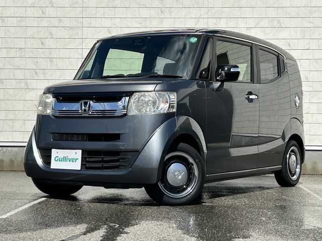 ホンダ Ｎ ＢＯＸ スラッシュ X 富山県 2014(平26)年 4万km ポリッシュドメタルメタリック 純正ナビ/Bluetooth、CD、DVD、USB、フルセグTV/バックカメラ/ABS/横滑り防止装置/盗難防止装置/衝突被害軽減システム/オートライト/プッシュスタート/スマートキー/パワーステアリング/パワーウィンドウ/クルーズコントロール/純正フロアマット