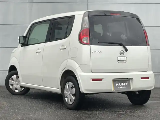日産 モコ X 千葉県 2012(平24)年 6.2万km スノーパールホワイト 純正ディスプレイオーディオ/バックカメラ/ＥＴＣ/電格ミラー/ウインカーミラー/純正フロアマット/プッシュスタート/スマートキー/横滑り防止装置/オートエアコン/ハロゲンライト/純正ホイールキャップ