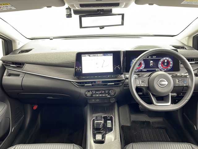 日産 オーラ G レザーエディション 茨城県 2024(令6)年 2.2万km ダークメタルグレー 禁煙車　/純正ナビ　/全方位カメラ　/プロパイロット　/ＢＯＳＥサウンド　/スマートルームミラー　/ブラインドスポットモニター　/レザーシート　/シートヒーター　/寒冷地仕様　/ＥＴＣ　/ＬＥＤヘッドランプ　/シーケンシャル